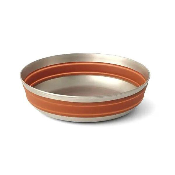 Sea to Summit Detour Stainless Steel Collapsible Bowl Bombay Brown L 915 мл (STS ACK039011-060307) - зображення 1