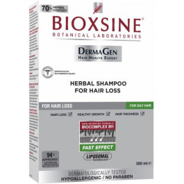 Bioxsine Шампунь проти випадіння волосся  DermaGen для жирного волосся 300 мл (8680512627784)