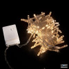 DeLux String C 100 LED 5m тёплый белый/прозрачный IP20 (90009495) - зображення 1