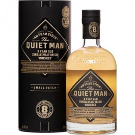 Luxco Віскі  The Quiet Man 8 yo Blended Irish Whiskey, 40%, 0,7 л, у тубусі (5000401020602)