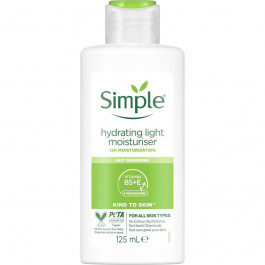 Simple Легкий зволожуючий крем  Hydrating Light Moisturiser Kind to Skin 125 мл (5011451103931)