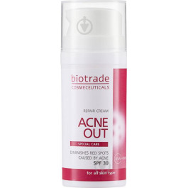 Biotrade Крем дневной  ACNE OUT восстанавливающий с SPF 30 для кожи с видимыми дефектами и пятнами постакне 3