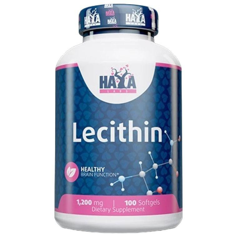 Haya Labs Lecithin 1200 мг 100 капс - зображення 1