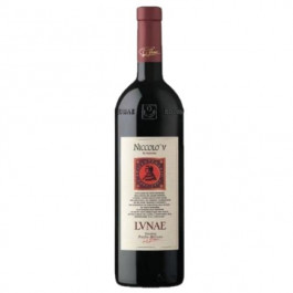 Cantine Lunae Вино  Niccolo V Colli di Luni Rosso 0,75 л сухе тихе червоне (8032523503111)