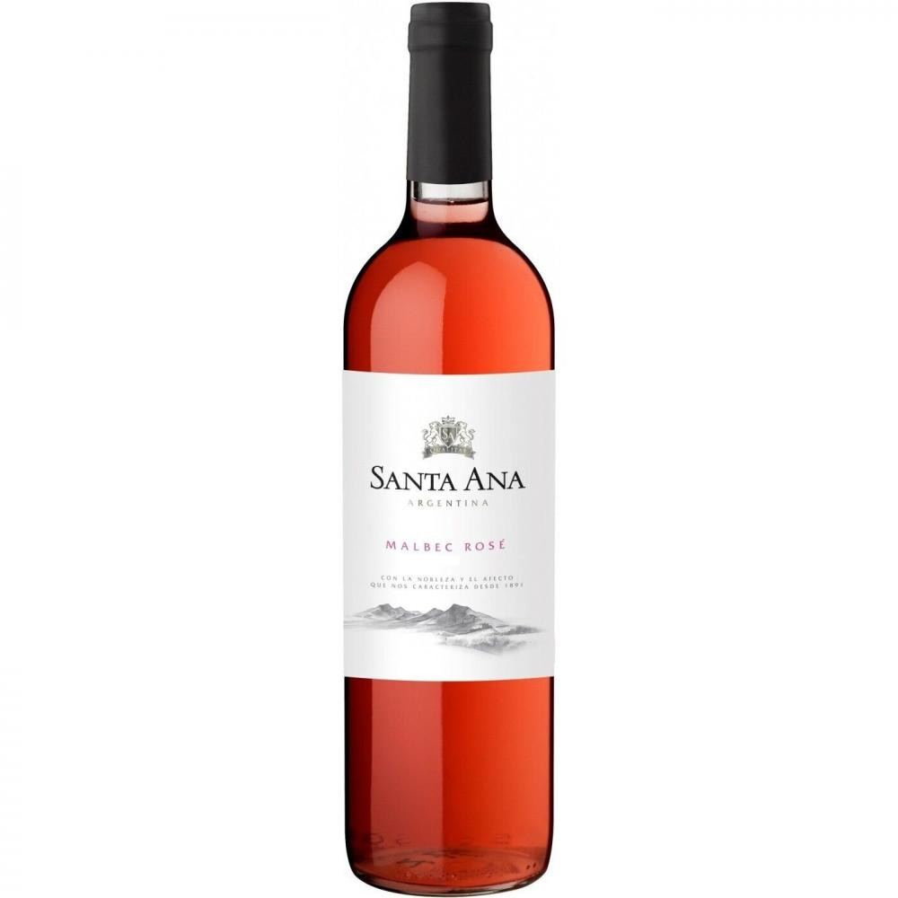 Santa Ana Вино  Varietals Malbec Rose 0,75 л сухе тихе рожеве (7790762054566) - зображення 1