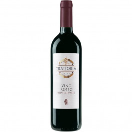 Schenk Вино  Trattoria Red Semi - Sweet 0,75 л напівсолодке тихе червоне (8009620846700)