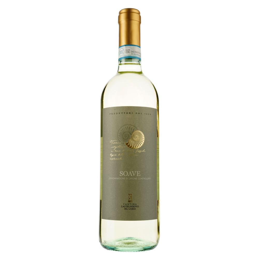 Besini Вино Cantina Castelnuovo del Garda Soave DOC 0.75 л белое сухое 11.5% (8003373040507) - зображення 1