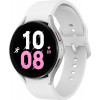 Samsung Galaxy Watch5 44mm LTE Silver with White Sport Band (SM-R915NZSA) - зображення 1