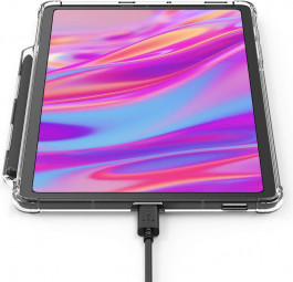 BeCover Панель Anti-Shock з кріпленням для стілусу Samsung Galaxy Tab S6 Lite 2024 P620/P627 Clear (710804)