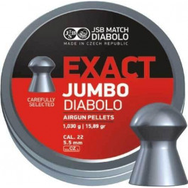 JSB Diabolo Exact Jumbo, 5.5 мм, 1.03 г, 250 шт. (546246-250)