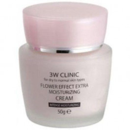 3W CLINIC Крем для лица день-ночь  Flower Effect Extra Moisture Cream 50 мл
