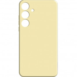 MAKE Samsung S24 Plus Silicone Yellow (MCL-SS24PYE)