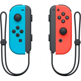 Nintendo Joy-Con Neon Red/Neon Blue Pair (45496430566)