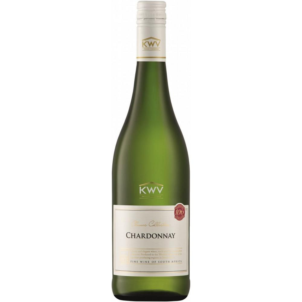 KWV Вино  Chardonnay белое сухое 0.75 л 11 - 14.5% (6002323414230) - зображення 1