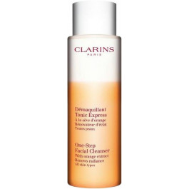 Clarins Лосьйон для обличчя  Demaquillant Tonic Express очищаючий та тонізуючий 200 мл (3380810147414)