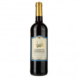 Baron de Lirondeau Вино красное полусладкое 0.75 л 10.5% (3107874905145)