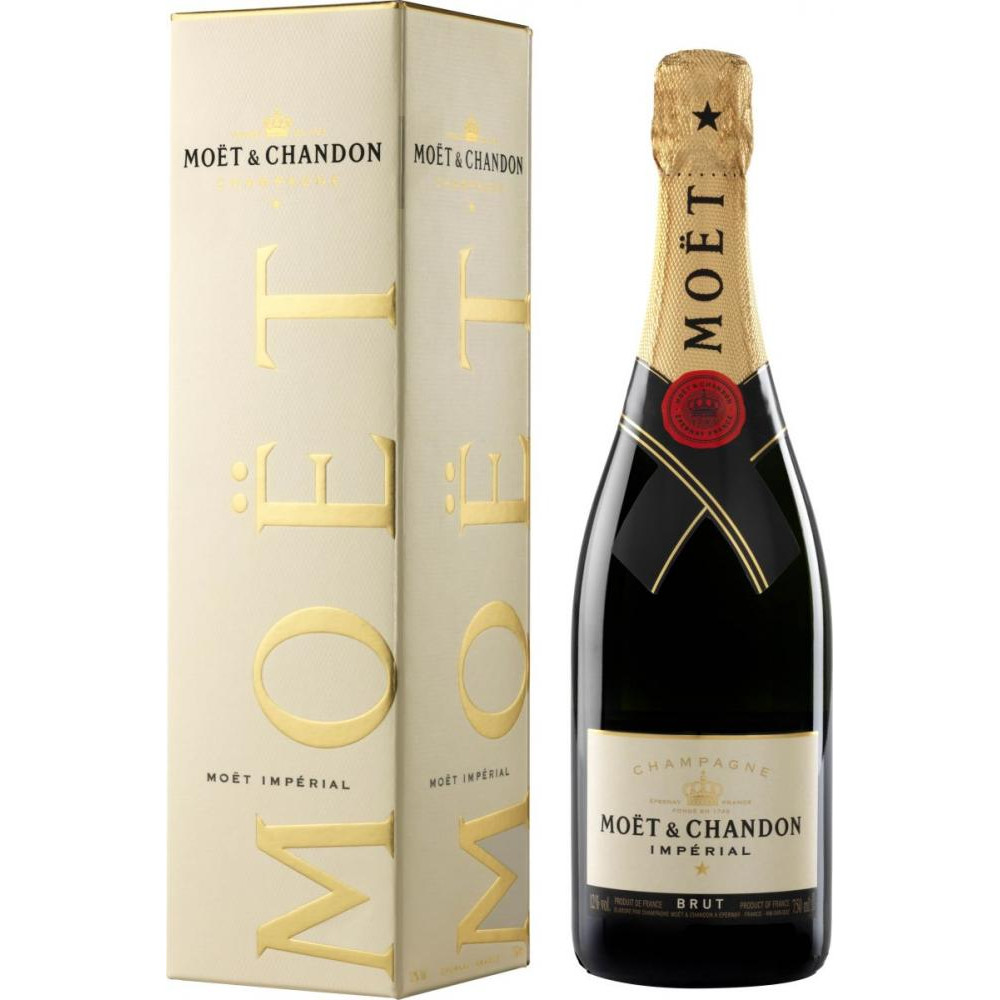 Moet & Chandon Шампанское Brut Imperial белое брют 1.5 л 12% в подарочной упаковке (3185370031124) - зображення 1