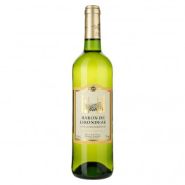 Baron de Lirondeau Вино белое полусладкое 0.75 л 10.5% (3107874906128)