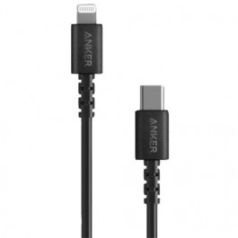 Anker Powerline Select+ USB Type C to Lightning 1.8m Black (A8618H11)