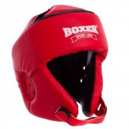 Boxer Sport Line Шлем боксерский открытый 2030 / размер L, красный