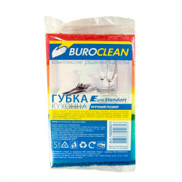   Buroclean губки кухонные 5шт 100х70мм EuroStandart 10200211 (10200211 x 132590)