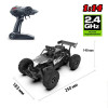 Sulong Toys Off-Road Crawler на р/у Speed Team чорний 1:14 (SL-154RHMBl) - зображення 2