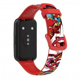   BeCover Силіконовий ремінець Modern Style  для Huawei Band 7/Honor Band 7 Lion (709450)