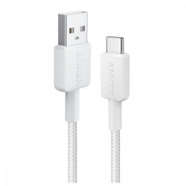 Anker Powerline 322 USB Type-A to USB Type-C 1.8m White (A81H6H21)