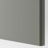 IKEA PAX/REINSVOLL Гардеробна комбінація дуб білий/сіро-зелений 100x60x236 (093.293.52) - зображення 3
