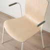 IKEA LAKTARE Крісло для конференцій, береза/білий шпон (095.031.91) - зображення 9
