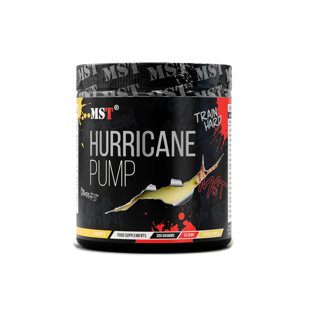 MST Nutrition Hurricane Pump 300 g /48 servings/ Tropical Punch - зображення 1