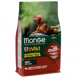 Monge Bwild Grain Free Adult All Breed with Lamb 2,5 кг (70011723)