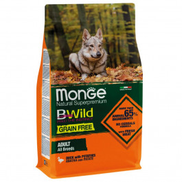 Monge Bwild Grain Free Adult All Breed with Duck 2,5 кг (70004732)