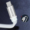 ColorWay USB2.0 AM/CM White 0.25m (CW-CBUC001-WH) - зображення 2