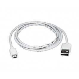 REAL-EL USB 2.0 AM to Micro 5P 1.0m Pro white (EL123500024)