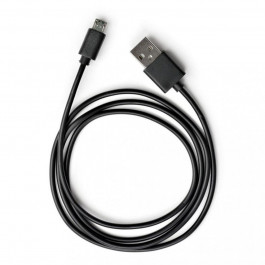 Vinga USB 2.0 AM to Micro 5P PVC 1m black (VCPDCM1BK)