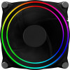 GameMax Big Bowl Vortex RGB Dual Ring Black (GMX-12-DBB) - зображення 1