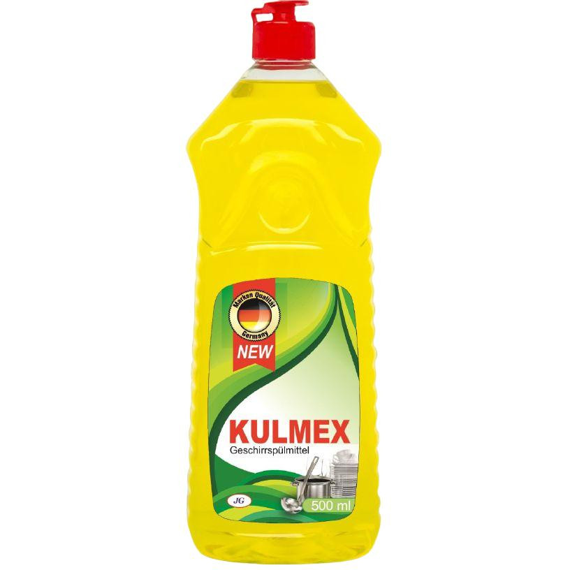 KULMEX Засіб для ручного миття посуд  Лимон 0,5л (4260463441840) - зображення 1