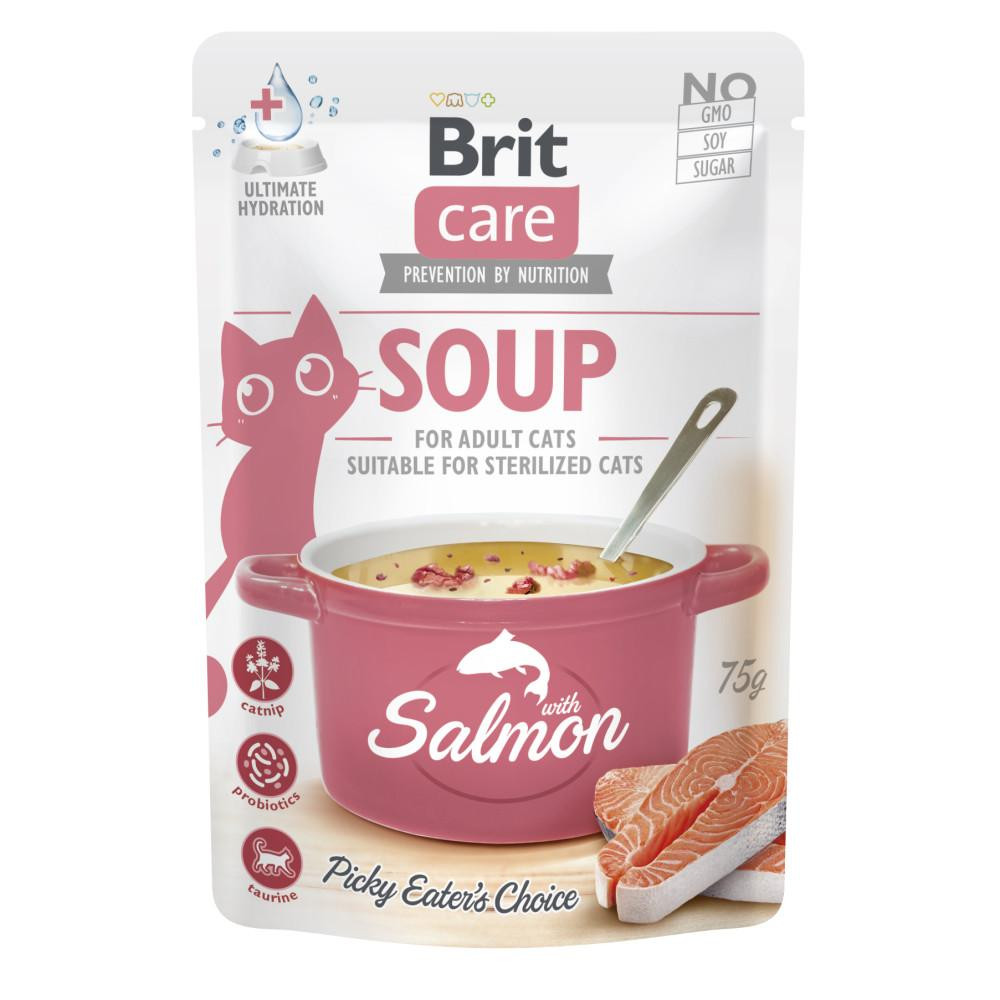 Brit Care Soup Salmon 75 г (101153) - зображення 1