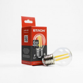 Etron LED Filament 1-EFP-149 G45 6W 3000K E27