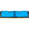 GOODRAM 8 GB DDR4 3200 MHz IRDM X BLUE (IR-XB3200D464L16SA/8G) - зображення 1
