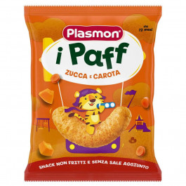 Plasmon Снеки Baby Puffs кукурудзяні з гарбузом та морквою 15 г (1136170)