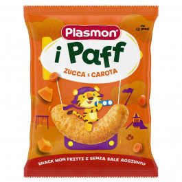   Plasmon Снеки Baby Puffs кукурудзяні з гарбузом та морквою 15 г (1136170)