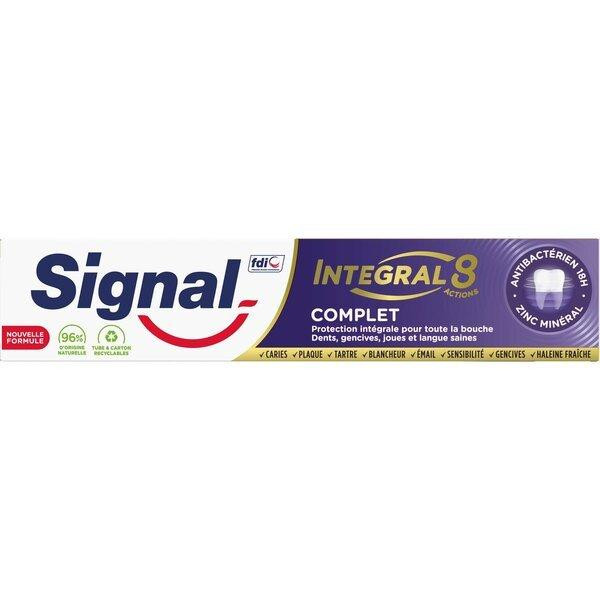 Signal Зубна паста  Integral 8 Комплексний Догляд 75 мл (8720182012371) - зображення 1