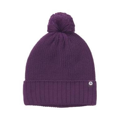 Marmot Snoasis Pom-Pom Beanie W Purple Fig - зображення 1