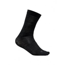Craft 2-Pack Wool Liner Sock Black