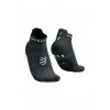 Compressport Pro Racing Socks V4.0 Run Low - Black Edition 2023 Black/White - зображення 1