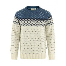 Fjallraven Ovik Knit Sweater M XL Chalk White/Indigo Blue
