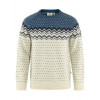 Fjallraven Ovik Knit Sweater M L Chalk White/Indigo Blue - зображення 1