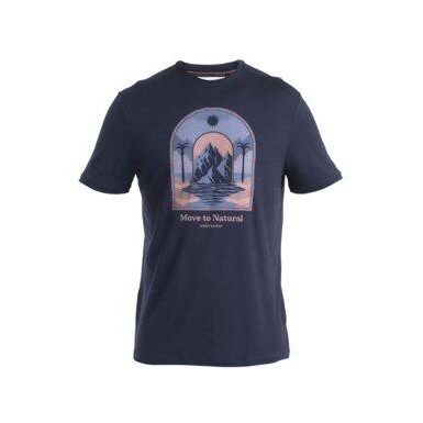 Icebreaker 150 Tech Lite III SS Tee Mntn Gtw MEN XL MDNT NV - зображення 1